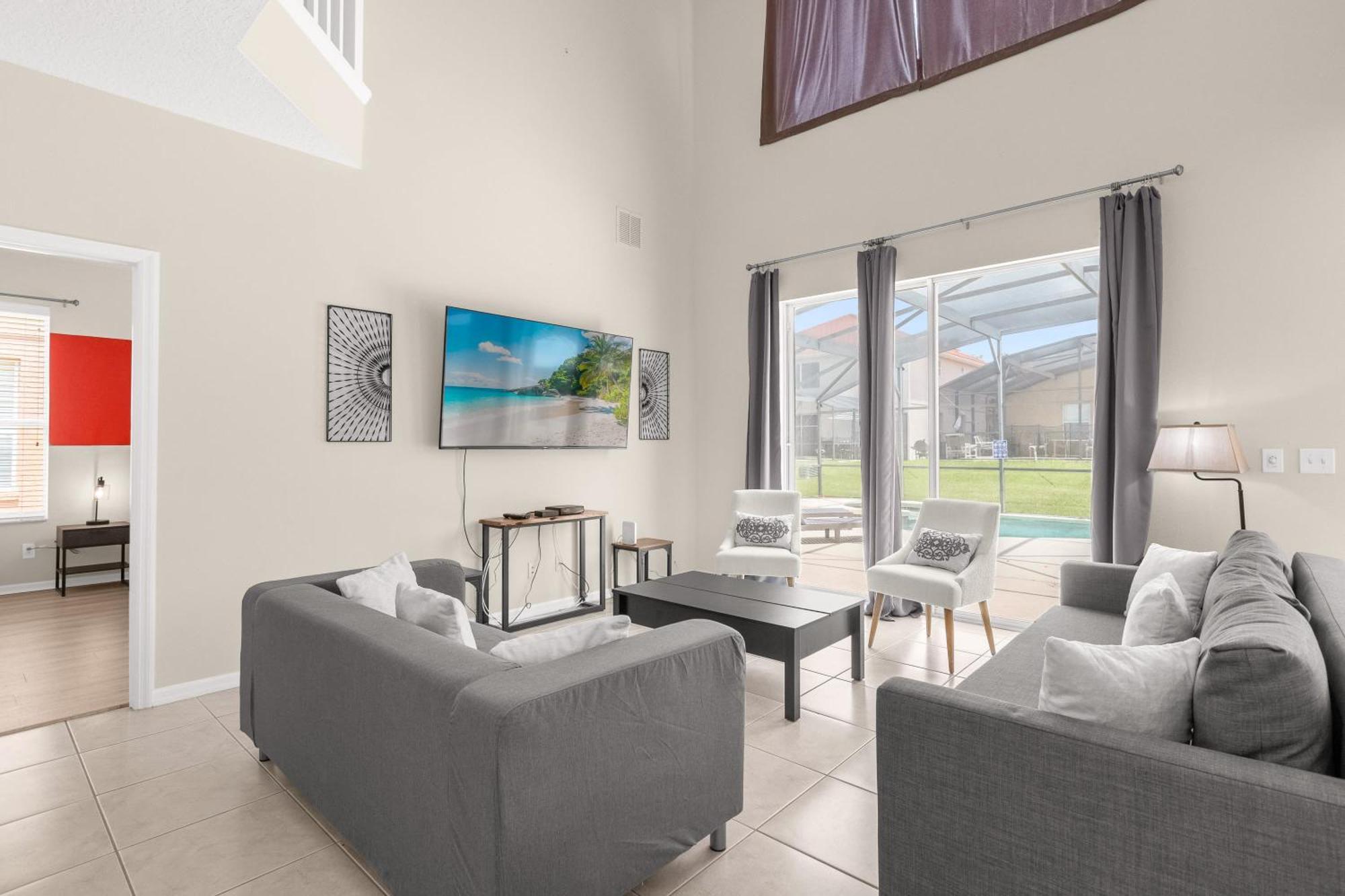 Large Spacious Home W Private Pool & Hot Tub Davenport Extérieur photo